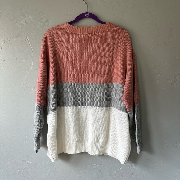 Cute color block sweater, Size 3XL, SHEIN - Picture 5 of 10